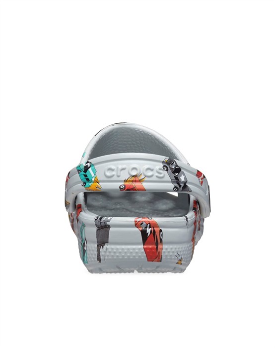 Classic Race Cars Graphic Clog